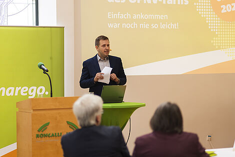 marego-Geschäftsführer stellt die Tarifreform vor